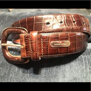 Ralph Lauren Belt — Genuine Leather